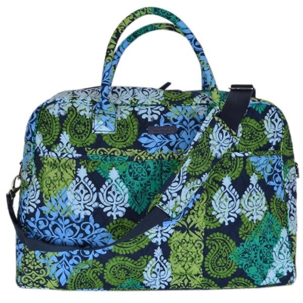 Vera Bradley Caribbean Sea Weekender Travel Bag